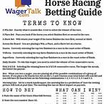 how to bet on horses for beginners
